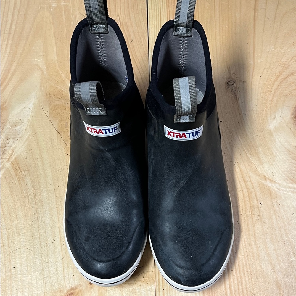 XTRATUF Men's Black Waterproof Boots